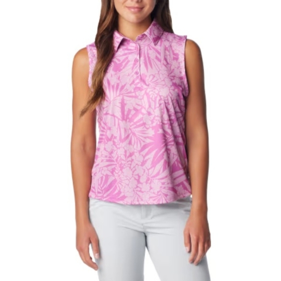 Columbia Tops - Columbia Super Tidal Tee Sleeveless Polo for Ladies